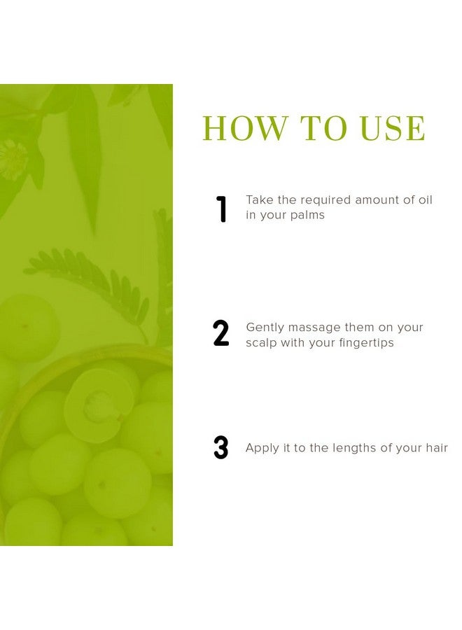 Khadi Natural Pure Amla Hair Oil | Paraben & Mineral Oil Free | Nourishing Formula For Healthy, Strong Hair | Enhances Shine & Reduces Hair Fall- 210 Ml - Image 3