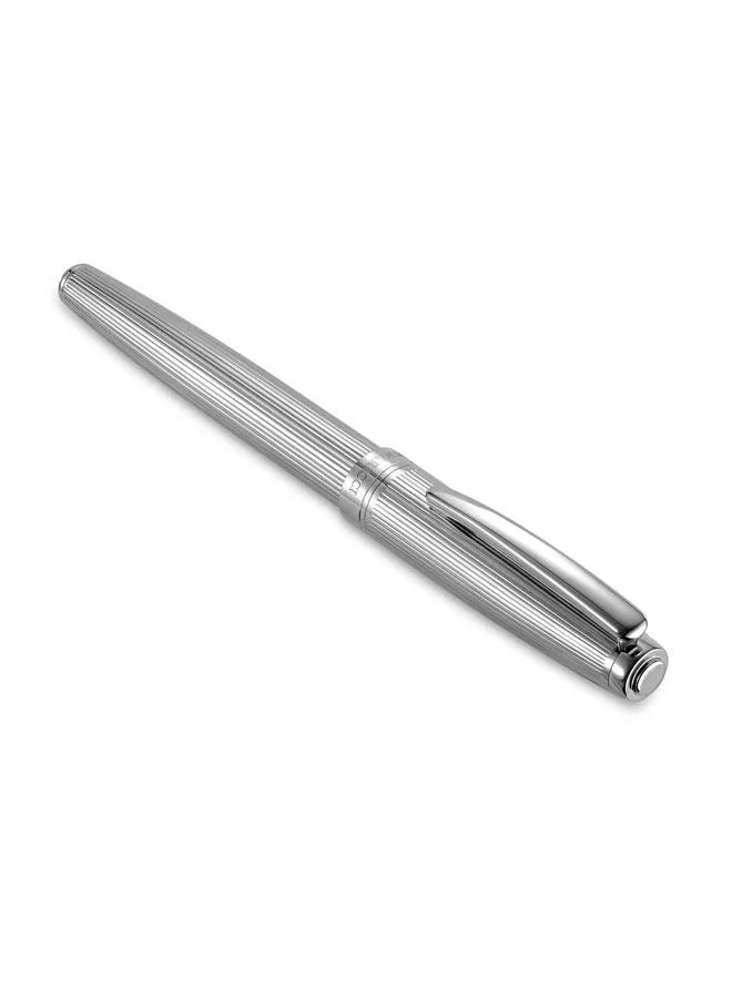 نينا ريتشي Ramage Chrome Capped Rollerball Pen, Black Ink