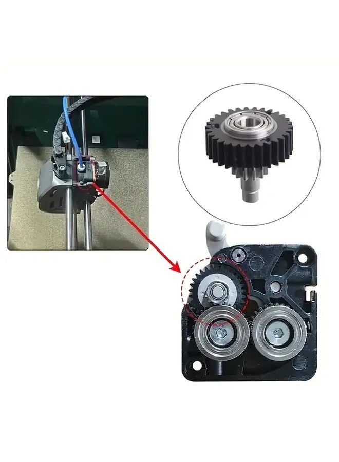 Creality K1 K1C K1 Max Drive Gear Extruder Transmission Reduction Part - Image 2