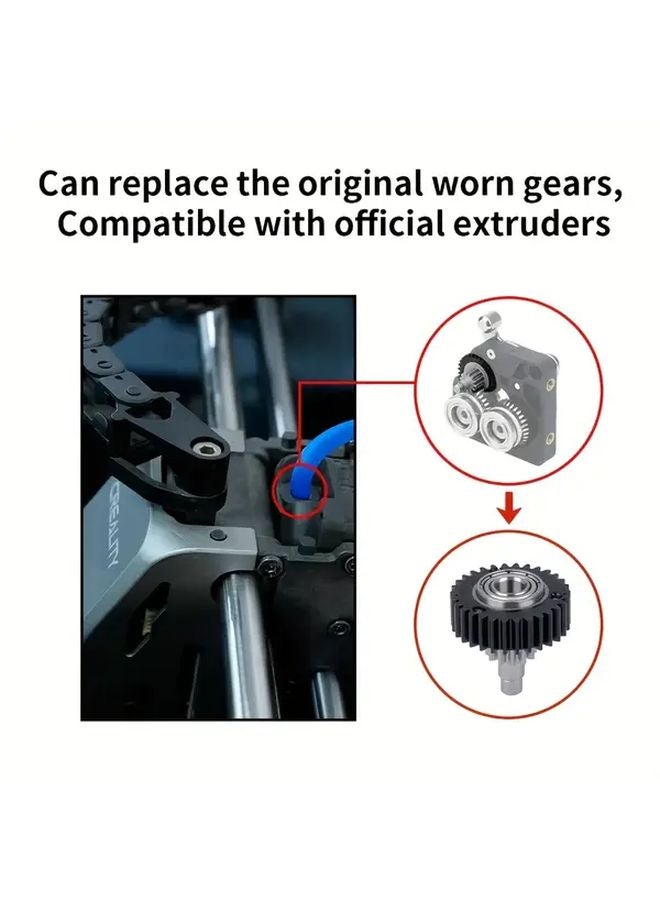 Creality K1 K1C K1 Max Drive Gear Extruder Transmission Reduction Part - Image 5