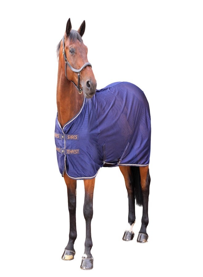 شيريس حقيبة تبريد شبكية أصلية من شايرز إكويستريان تمبست - كحلي (66 بوصة) - Image 3