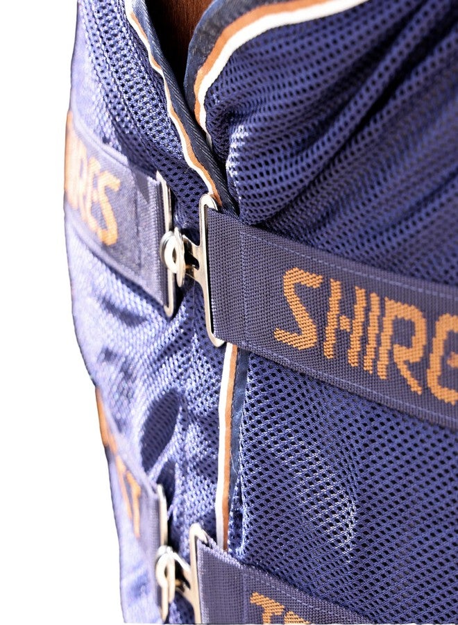 شيريس حقيبة تبريد شبكية أصلية من شايرز إكويستريان تمبست - كحلي (66 بوصة) - Image 4