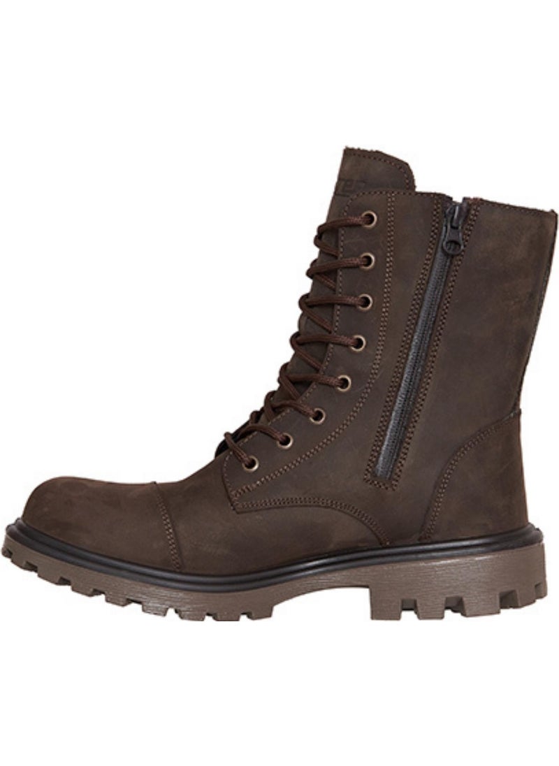 Scooter  - Waterproof Leather Brown Women's Boots Z7107NKA - Image 1