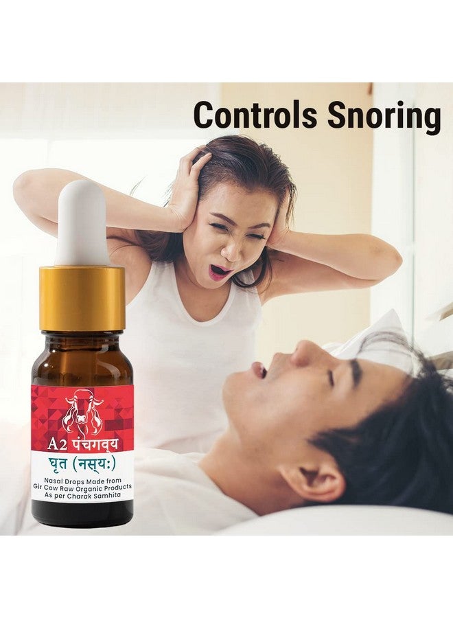 Ph A2 Panchgavya Ghrit Nasya Nasal Drops|Effective In Snoring Sinus Vata Pita Kapha And Nasal Issues Iso Fda Gmp Certified - Image 3