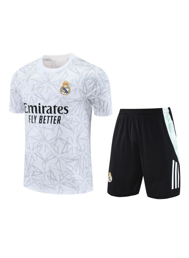 Football Jersey Paris Training Suit Real Madrid Barcelona Arsenal Chelsea Atletico Madrid Inter Miami Short Sleeve Suit