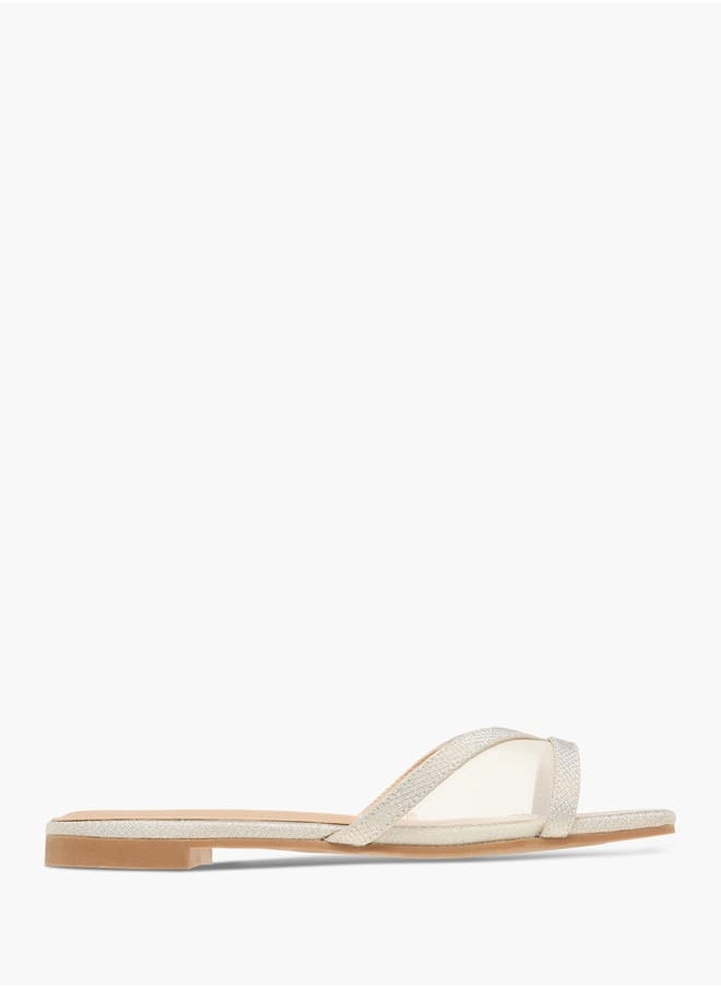 Flora Bella By Shoexpress Women Textured Slip-On Sandals  - Image 3