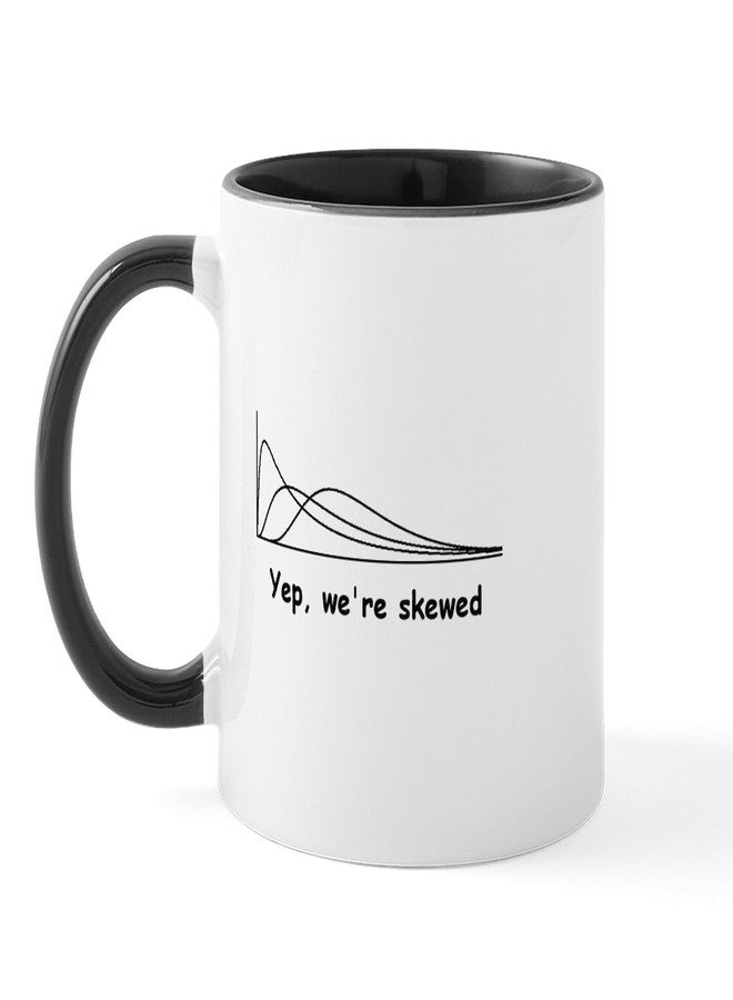 cafe press CafePress We're Skewed Mug 11 oz (325 ml) Ceramic Coffee Mug - Image 1