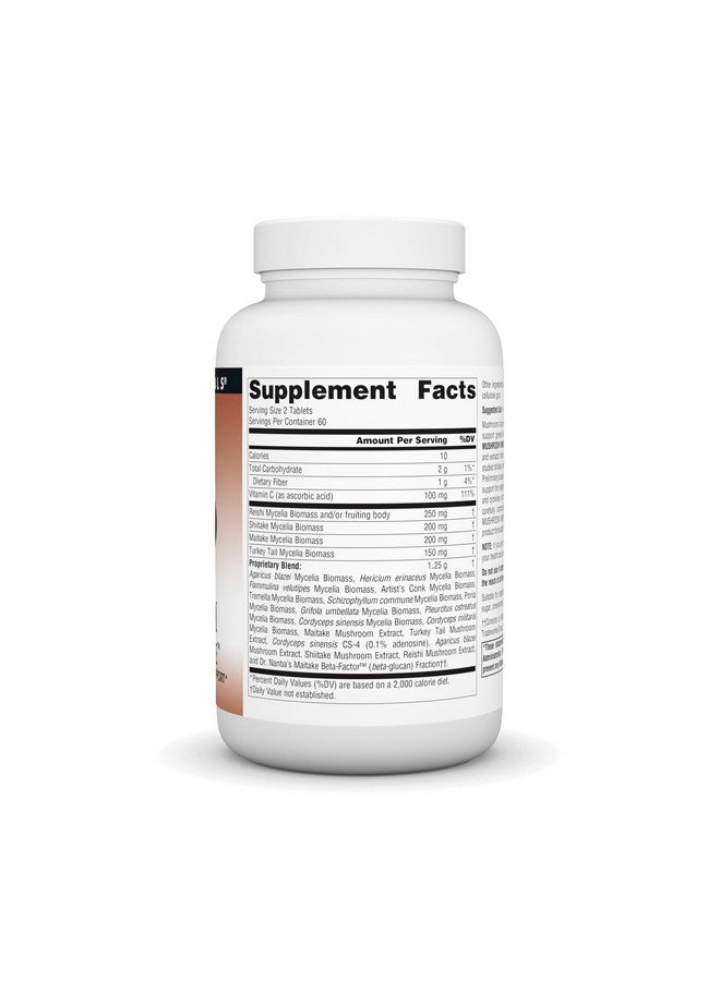 Source Naturals Mushroom Immune Defense, 120 Tablets - Image 2