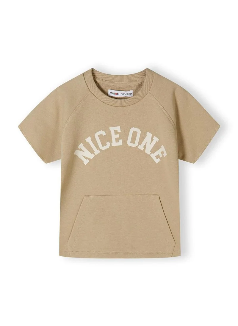 MINOTI Boy’s Two-Piece Set with Printed T-Shirt and Shorts