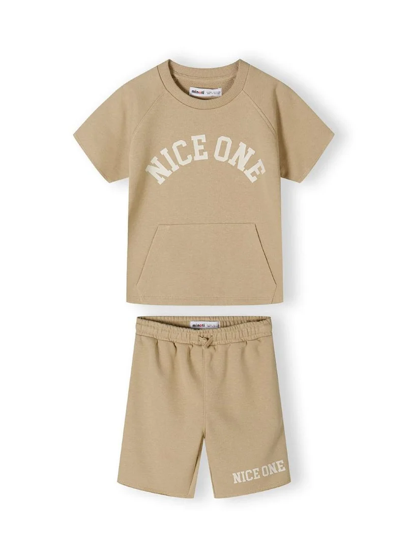 مينوتي Kids Boys  Boys  Short Sleeve T-Shirt And Shorts Set
