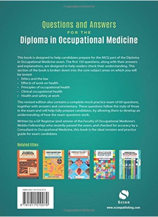 Questions and Answers for the Diploma in Occupational Medicine