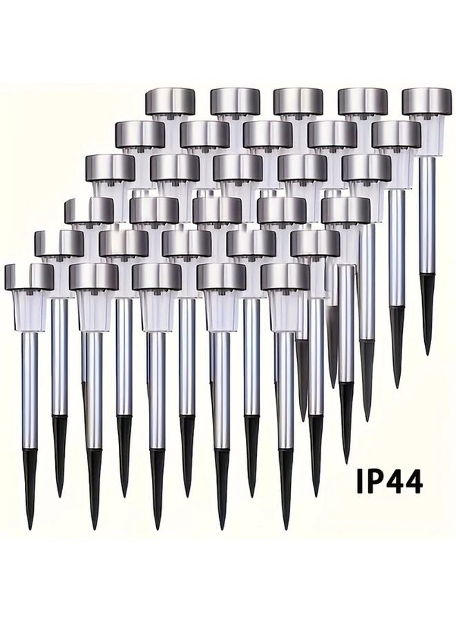 10PCS Solar LED Lights Outdoor Warm Light For Garden Lawn Path - Image 4