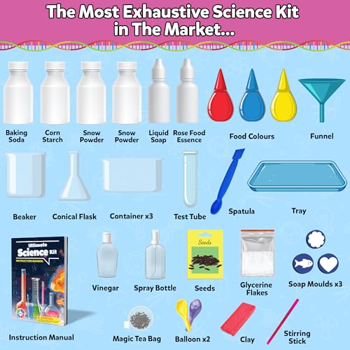 Little Berry Ultimate Science Kit for Kids: 200+ Science Experiments | STEM Kit for Kids | DIY Kit with Materials | Science Experiment Kit | Educational & Learning Toys for 6-12 Year Old - Image 2