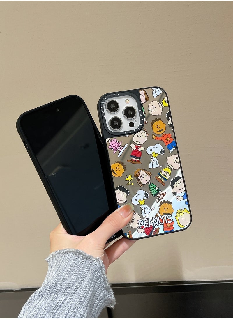 Casetify - Apple iPhone 15 Pro Max Case Snoopy family Magnetic Adsorption Phone Cover - Mirror Face - Image 1