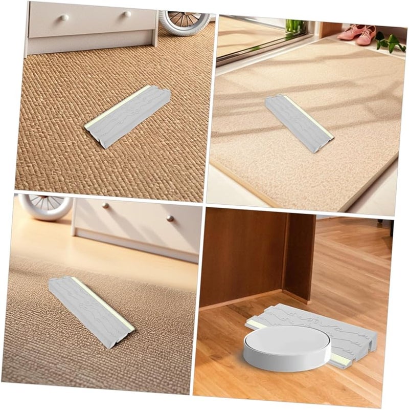 Heavy Duty Plastic Robot Vacuum Transition Ramp Non Slip Design for Indoor Steps - Image 5