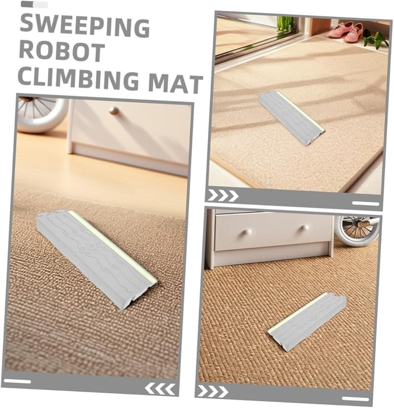 Heavy Duty Plastic Robot Vacuum Transition Ramp Non Slip Design for Indoor Steps - Image 3
