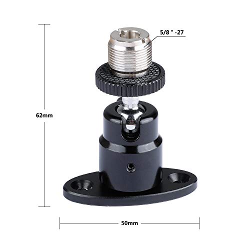 CAMVATE 5/8"-27 Mini Ball Head for Microphon Mount - 1992 - Image 2