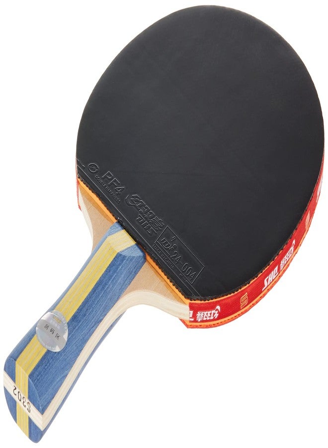 DHS TT BAT S-S302 DHS WITH TT BALL DHS 40MM 2 STAR ORANGE (30 Pcs Box) AND TT BAT COVER RC104 DHS BLUE - Image 4