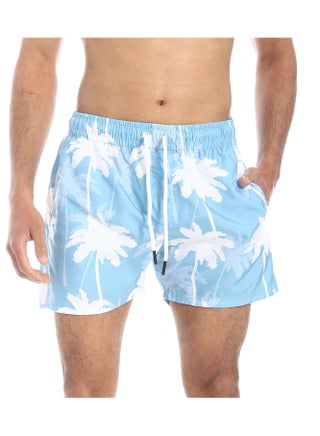 Regular Fit Self Pattern Swim Shorts - Light Blue & White - pzsku/Z3028E69C9B195D505746Z/45/1743177387/fc64daca-80e9-4603-aef0-9bd4b9849393