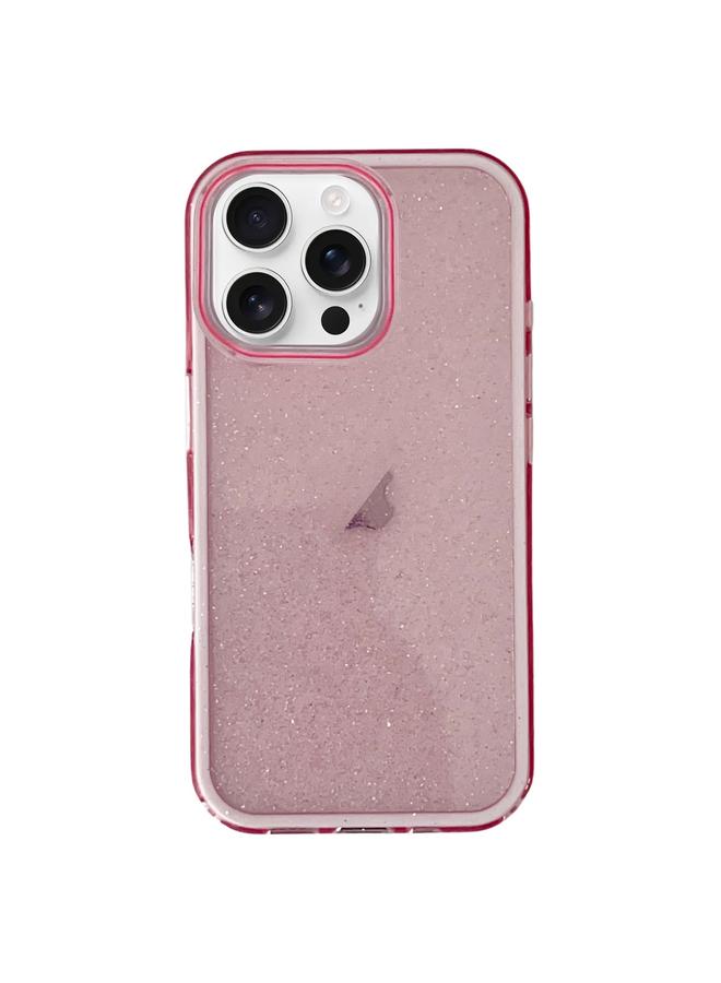 Zaboon Case For iPhone 13 Pro Max IMD 3 in 1 Glitter TPU Hybrid PC Phone Case - Image 1