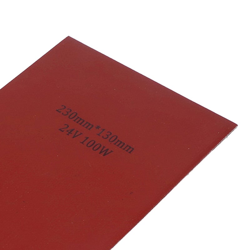 Fuel Tank Heater Pad 100W 230mm Length 130mm Width Fast Heating Waterproof Silicone Heating Pad DC24V - Image 5