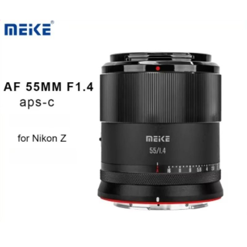 Meke MeiKe AF 55mm F1.4 Aps-c Large Aperture Autofocus STM Portrait Lens for Nikon Z-Mount - Image 1