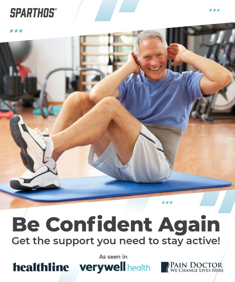 Sparthos Back Brace for Lower Back Pain - Immediate Relief from Sciatica, Herniated Disc - Breathable Design With Lumbar Support Pad - For Men & Women - Fits 38–44″ Waist (Beige-Medium, Check Sizing) - Image 3