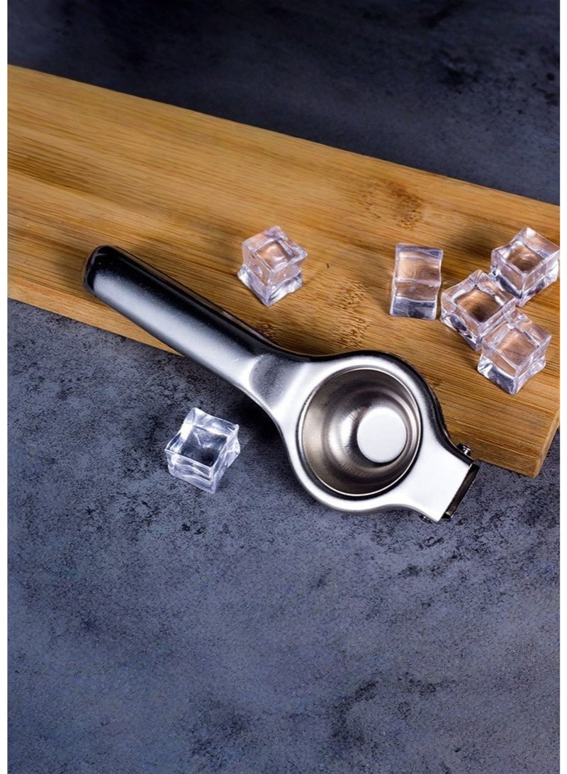 متجر الفرح عصارة يدوية من الفولاذ المقاوم للصدأ، عصارة حمضيات ليمون، عصارة فواكه معدنية، عصارة يدوية احترافية، أداة مطبخ - Image 2