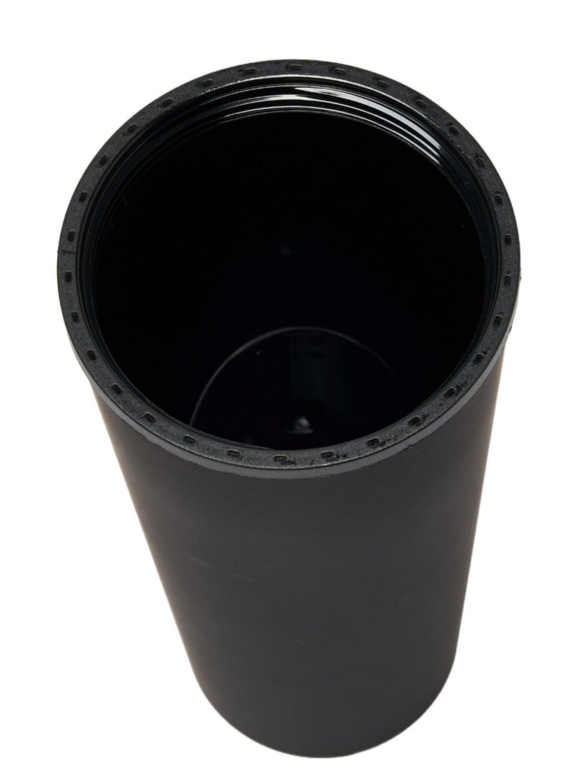 Prickly Pear Black Sippy 24 Oz Plastic Water Bottle  - Image 3
