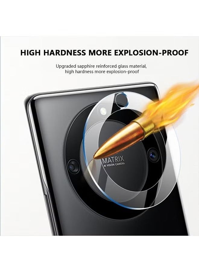 3-Pack HONOR 9a rear camera protection film,compatible with Huawei HONOR X9a 5G Back Camera Lens Sticker [ Not Tempered Glass Screen Protectors ] - Image 4