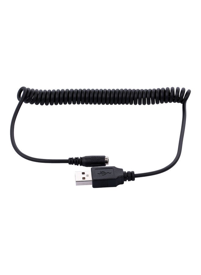 Female Power Cable Line For PC Computer Black - Image 1