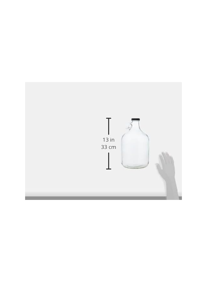 S-TOP Glass Bottle With Plastic Lid, 5000 ml - Image 2