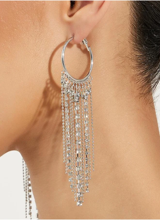 Styli Tassel Design Earrings