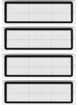 robotyedek Dreame Bot D10 Plus Compatible Spare Hepa Filter - 4 Pieces 