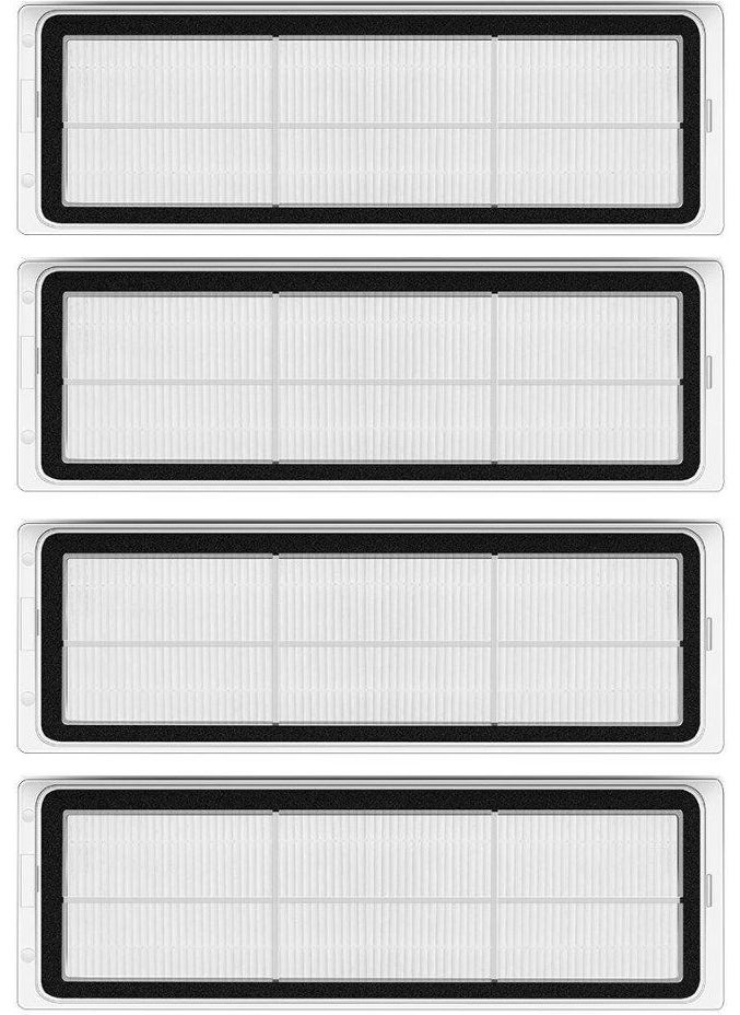 robotyedek Dreame Bot D10 Plus Compatible Spare Hepa Filter - 4 Pieces 