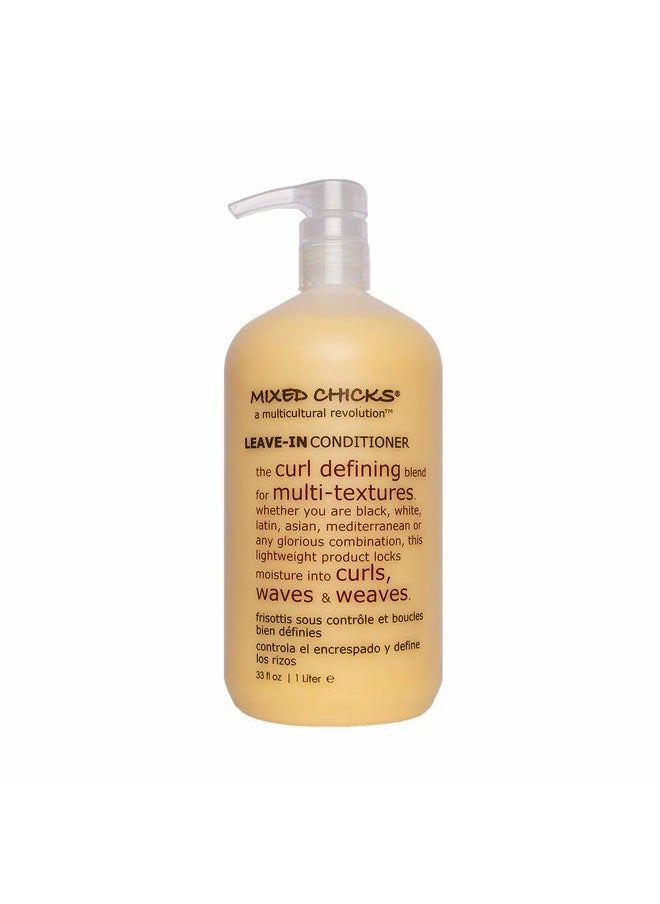 Mixed Chicks - Curl Defining & Frizz Eliminating Leave-In Conditioner, 33 fl.oz. - Image 1