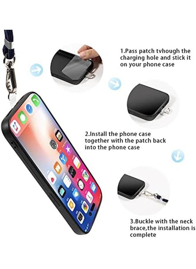 erorex - Oppo Realme 6 Pro Case Plus Universal Mobile Phone Lanyards Neck Crossbody Soft Strap Silicone Tpu Cover Bumper Shell For Oppo Realme 6 Pro 6.6” - Image 1