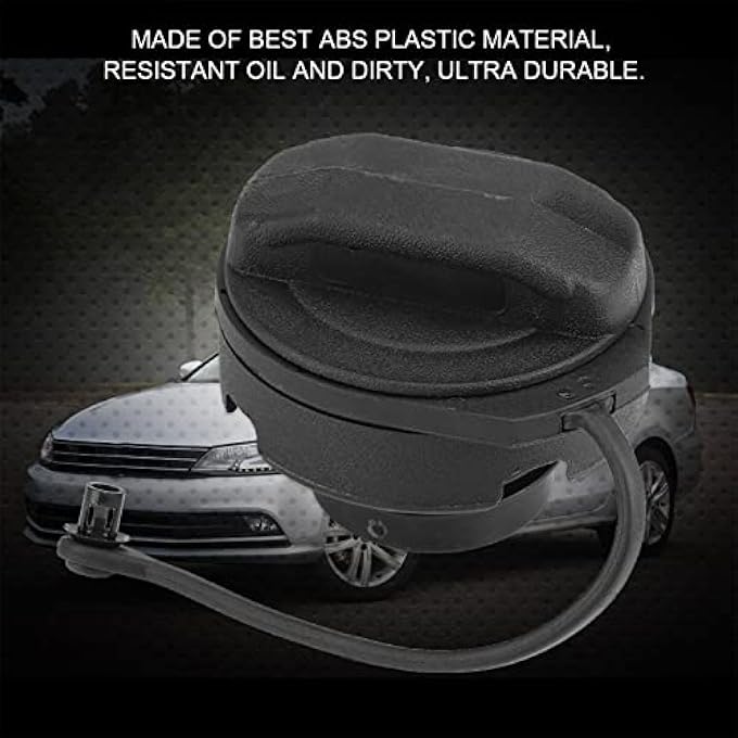 rayihni Fuel Gas Tank Cap Durable Leak Resistant Replacement for 1J0201553A Universal Fit Automotive Fuel Cap for Cars SUVs Trucks Heavy Duty Gasoline Cap for Vehicles - Image 4