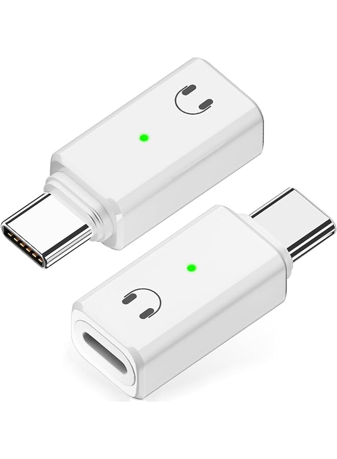 إيروريكس محول صوت USB C إلى Lightning من USB C ذكر إلى Lightning أنثى Hifi Audio لسلسلة Iphone 15 متوافق مع Ipad Pro Macbook Pro Imac والمزيد من أجهزة USB C باللون الأبيض - Image 1