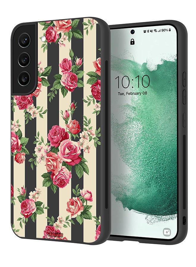 Tolwak Samsung Galaxy S21 FE 5G Protective Case Cover Roses Pattern - Image 1