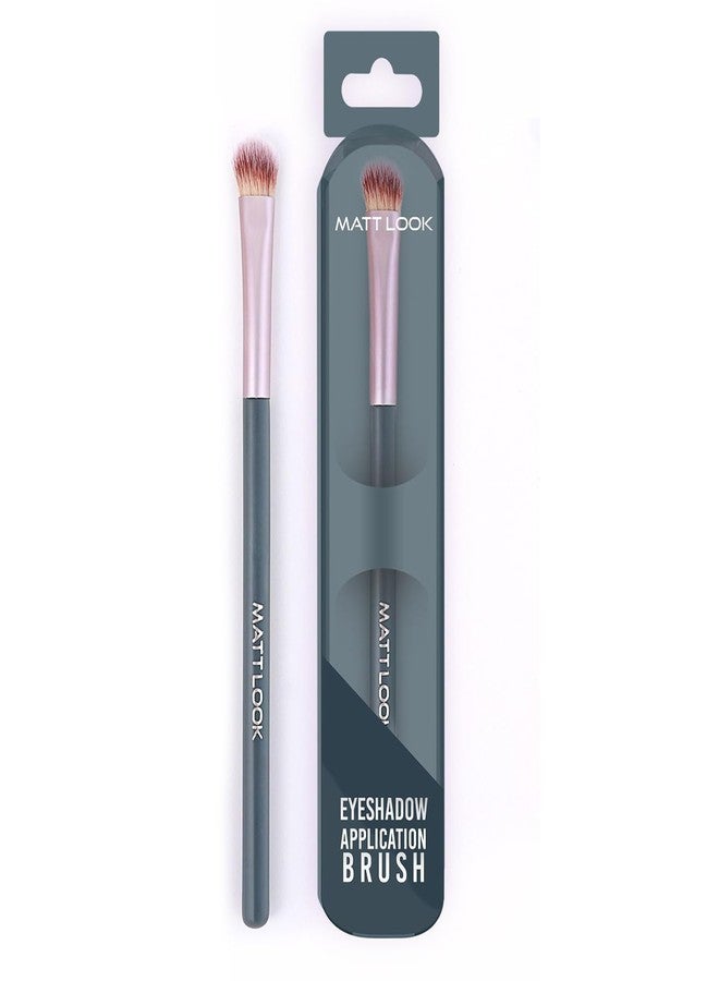 MATT LOOK Ultra Soft Synthetic Bristle Makeup Brush for Face Makeup - Eye Shadow Application Brush - Image 1