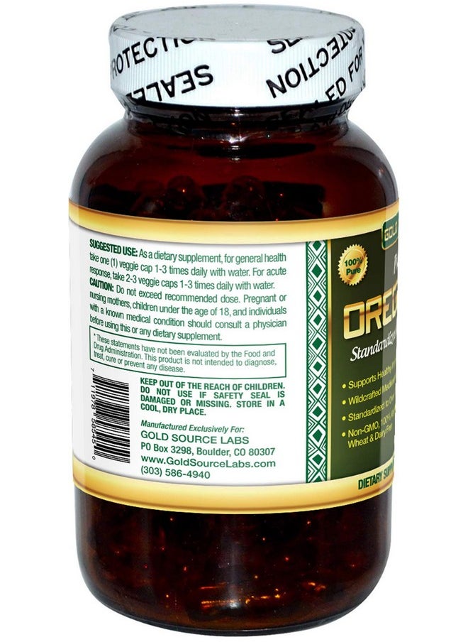 Gold Source Labs - Wild Oregano Oil Capsules 120 Liquid Veggie Softgels Pure Standardized Wild Oregano Leaf Extract Offers 70% Carvacrol (32 Mg) For Immune System Health Non Gmo Vegan Gluten Free - Image 1