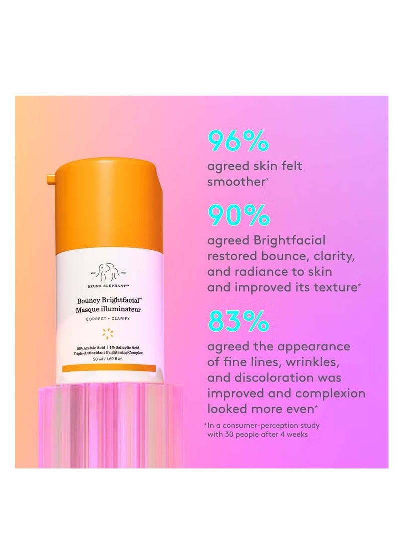 Drunk Elephant Bouncy Brightfacial Mask 50ml - Image 3