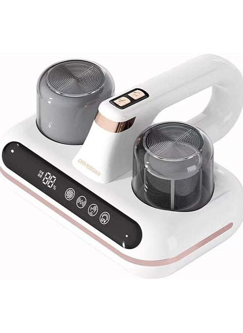 Mattress Vacuum Cleaner – UV Dust Mite Remover with Dual Suction Modes (8kPa & 10kPa), HEPA Filter, 210ml Dust Bin, 100W – Multi-Surface Handheld Vacuum for Bed, Sofa & Carpets
