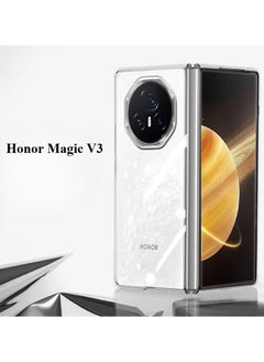 General Honor Magic V3 Case Clear, [Anti-Yellow] Ultra-Thin Slim Fit Transparent Hard PC Protective Phone Case for Magic V3  - Image 2