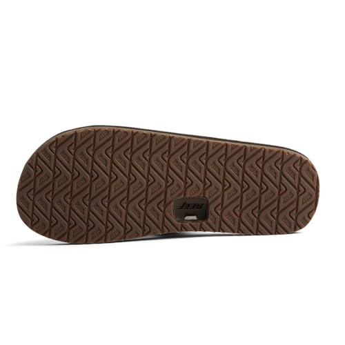 REEF Mens Sandals, Draftsmen, Chocolate, 4 - Image 4