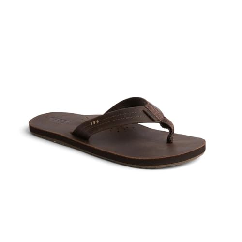 REEF Mens Sandals, Draftsmen, Chocolate, 4 - Image 3