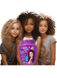 SKALA Skala Mais Cachinhos 2-in-1 Conditioner and Treatment Cream The Perfect Solution For Girls With Curly Hair,  Deep Hydration, Shiny and Defined More Curls 1000g ( Brazil )  - Image 3