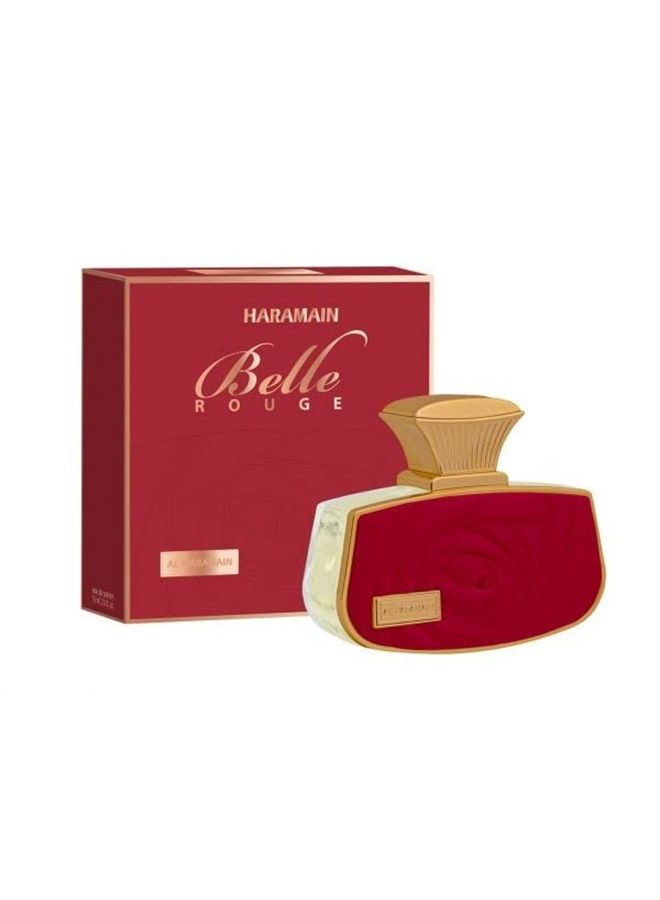 Al Haramain Belle Rouge Eau De Parfum Spray for Women, 2.5 Ounce - Image 1