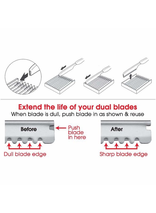 Olivia Garden The Edge™ - box of 10 replacement blades - Image 3